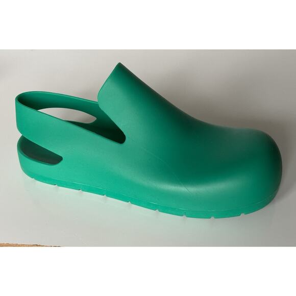 Bottega Veneta Matt Rubber Turquoise Sandals 8 US (41 Euro) 658767 IT NIB $600 main image 9